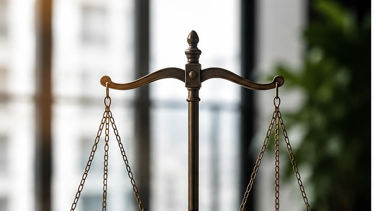 A Reforma do Processo Penal e a Falácia da Generalização Precipitada: Quando a Exceção se Torna Regra 1 Balança da justiça em fotografia editorial sobre a reforma do processo penal
